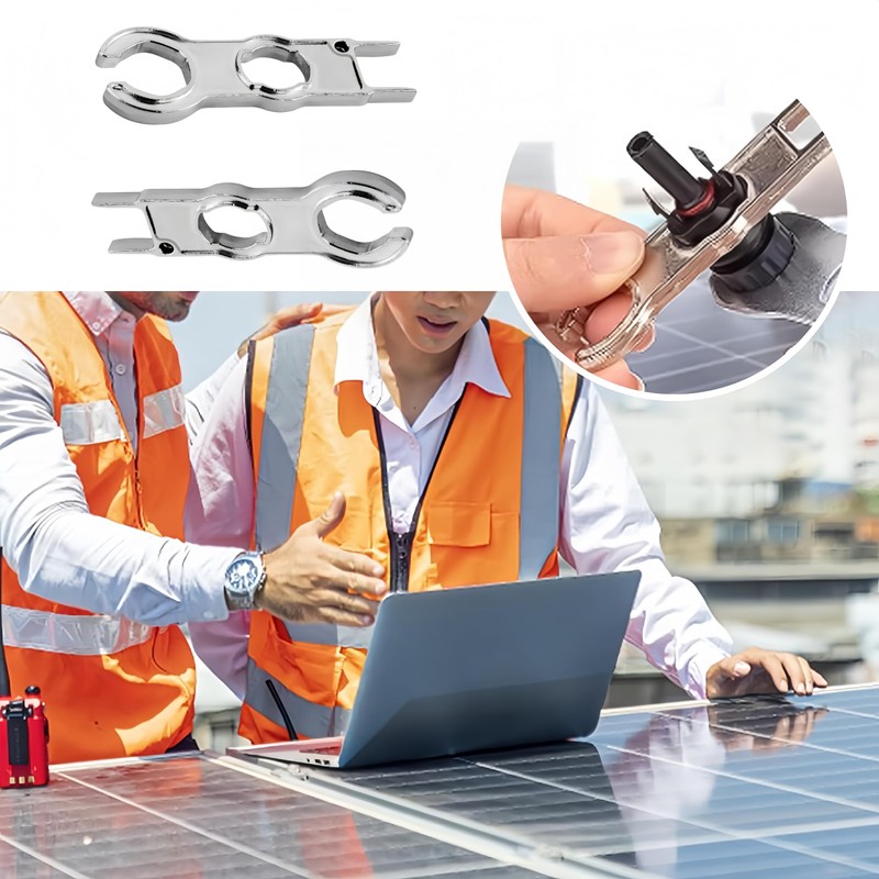 2 PCS Solar Spanner Set MC4 Connectors Spanners Handy Wrench