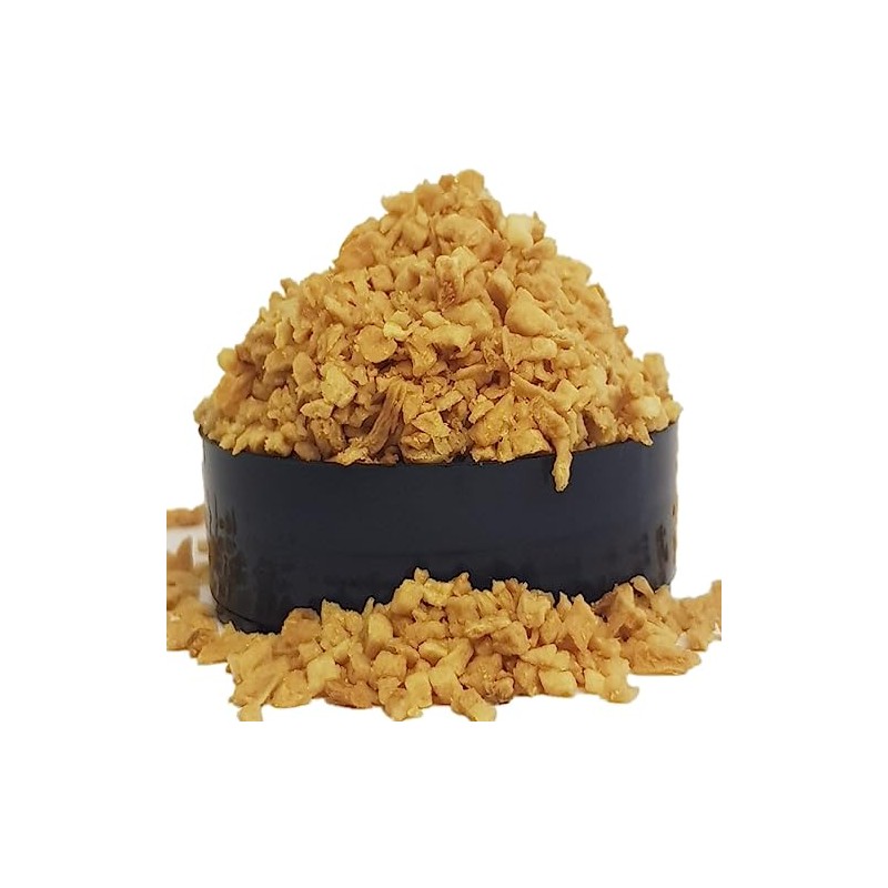Humis Crispy Fried Garlic| 210 Gram |Fried Garlic Granules|
