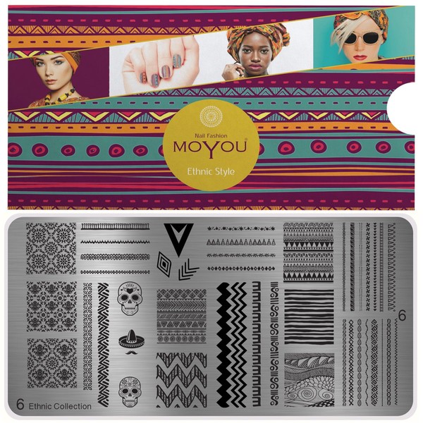 MoYou Plates XL Ethnic Collection 6