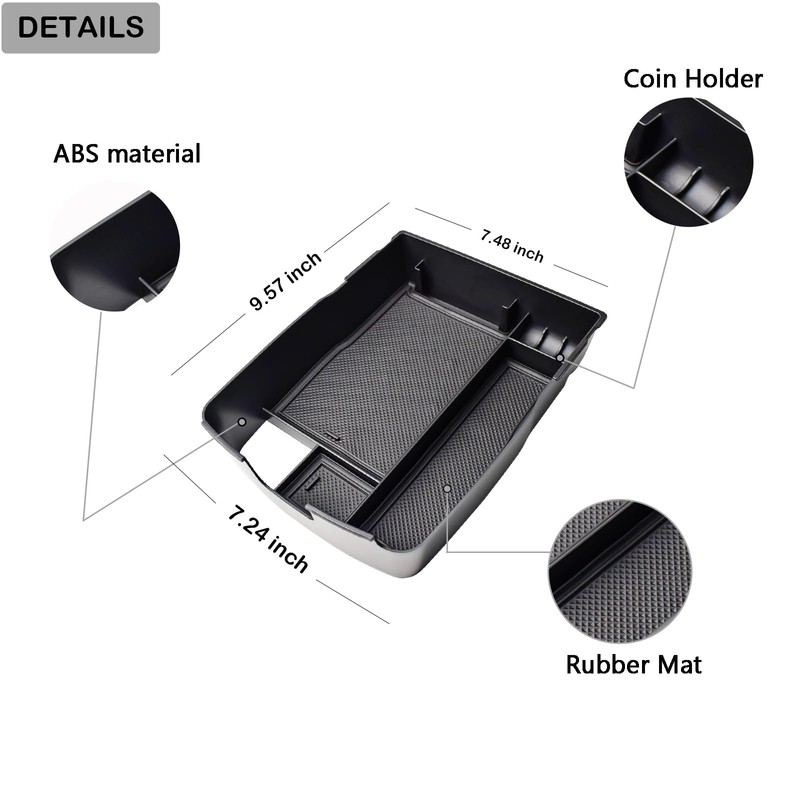 HGWEI Center Console Organizer Compatible with Kia Telluride 2020 2021