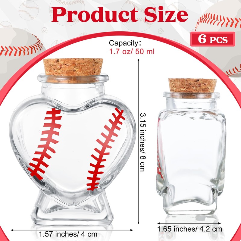 FillTouch 6 Pcs Baseball Senior Night Gift, 2025 Senior Night