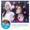 Christmas Snowflake Window Decorations Stickers - 155Pcs Reusable Christmas Window