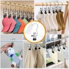 GOTRUST 25pcs Portable Laundry Hooks, Anti-Slip Boot Hanging Hold Clips,
