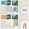 20"L x 13.5"H x 12.5"D Outdoor Window Air Conditioner Cover