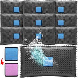 Timgle 10 Pcs Rechargeable Desiccant Packs for Storage Silica Gel Moisture Absorbers Bags Car Dehumidifier Bag Reusable Desiccant Dehumidifier Packets for Car Safe Closet Home (0.1, Kilograms)