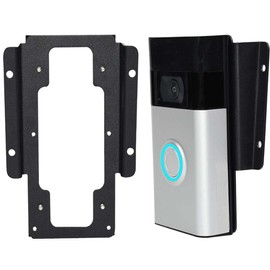 PAIKIUU Ring Doorbell Holder Screwless Ring Doorbell Holder Ring Doorbell Backplate Ring Doorbell Accessories for Ring Video Doorbell 2 Generation Ring 2020 2nd 3rd 3plus 4th