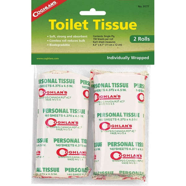 COGHLANS TOILET TISSUE PACK OF 2 (C9177)