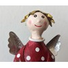 Pape Kunstgewerbe 2 cute guardian angels in red with heart