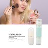 Capsule Makeup Brush Double Ended Telescopic Powder Brush Travel Size