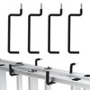 HUHOLE Ladder Hooks 4 Pack Wall Hangers - Ideal for