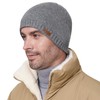 Wmcaps Warm Fleece Lined Beanie, Soft Knit Winter Hat Ski