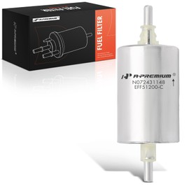 A-Premium Fuel Filter Compatible with Jaguar X-Type XType 2002-2005 V6 2.5L, X-Type 2002-2008 V6 3.0L