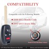 MechanMagic Key Fob Remote Replacement Fits for Honda Civic EX