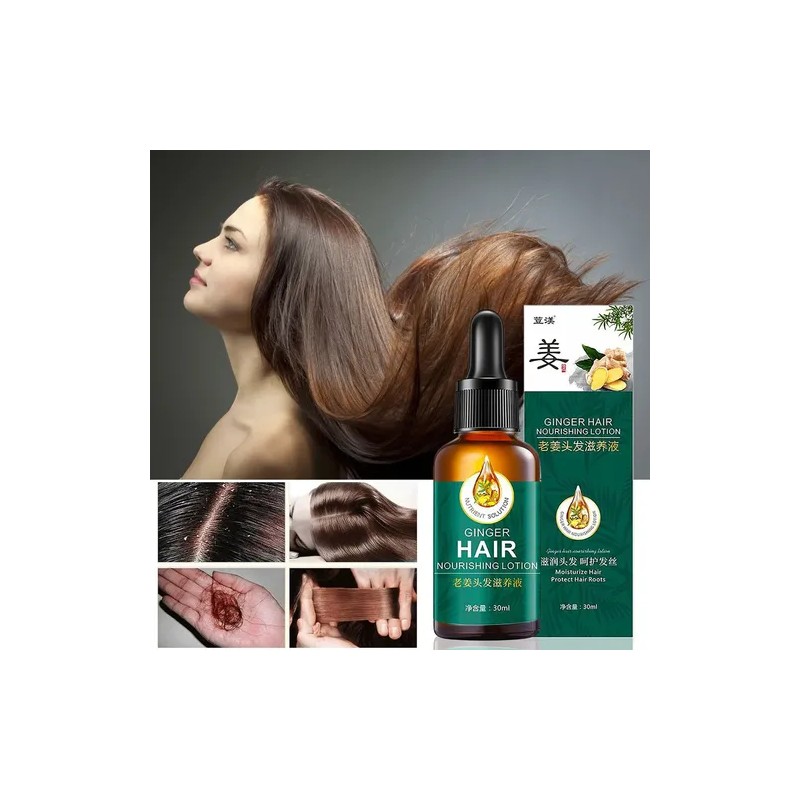 Serum Tratamiento Capilar De Jengibre Zhenxiu Nutriente