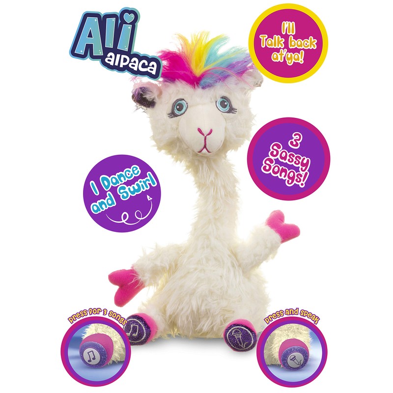 Sassimals Alli the Alpaca Soft Toy