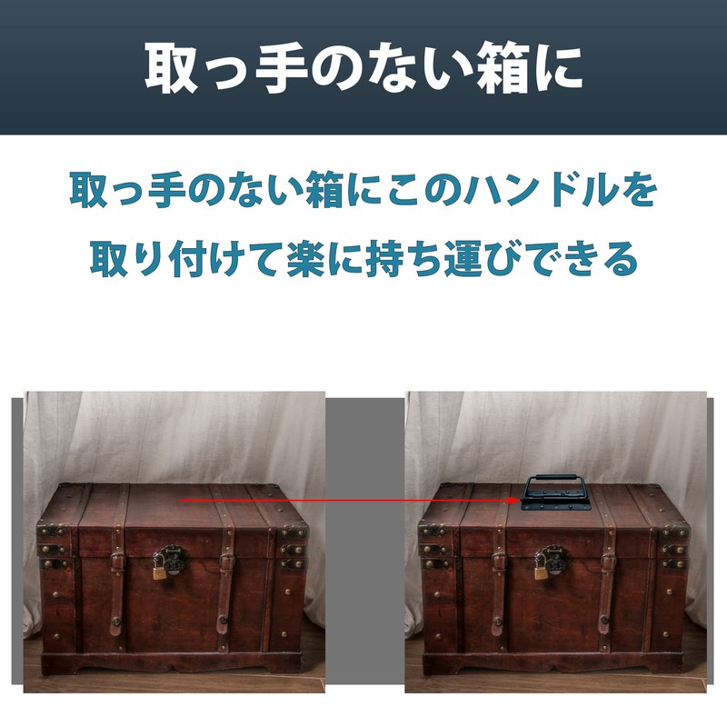 Felimoa Handle Handle Handle Trunk Cabinet Container DIY Set of