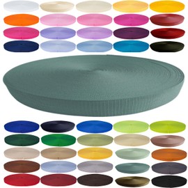 KBBB Webbing 2m or 5m Long - 50 Colours Widths 10mm 15mm 20mm 25mm 30mm 40mm 50mm Polypropylene