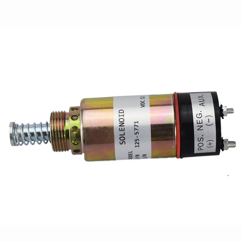 125-5771 Fuel Shut Off Solenoid 9X5312 For Caterpillar 3114 3116