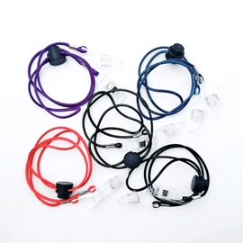 5 Pieces Adjustable Bib Holder Clips Flexible Napkin Bib Clips(5 Colors)