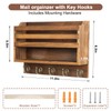 KERESUEDO Mail and Key Organizer for Wall – Key Holder