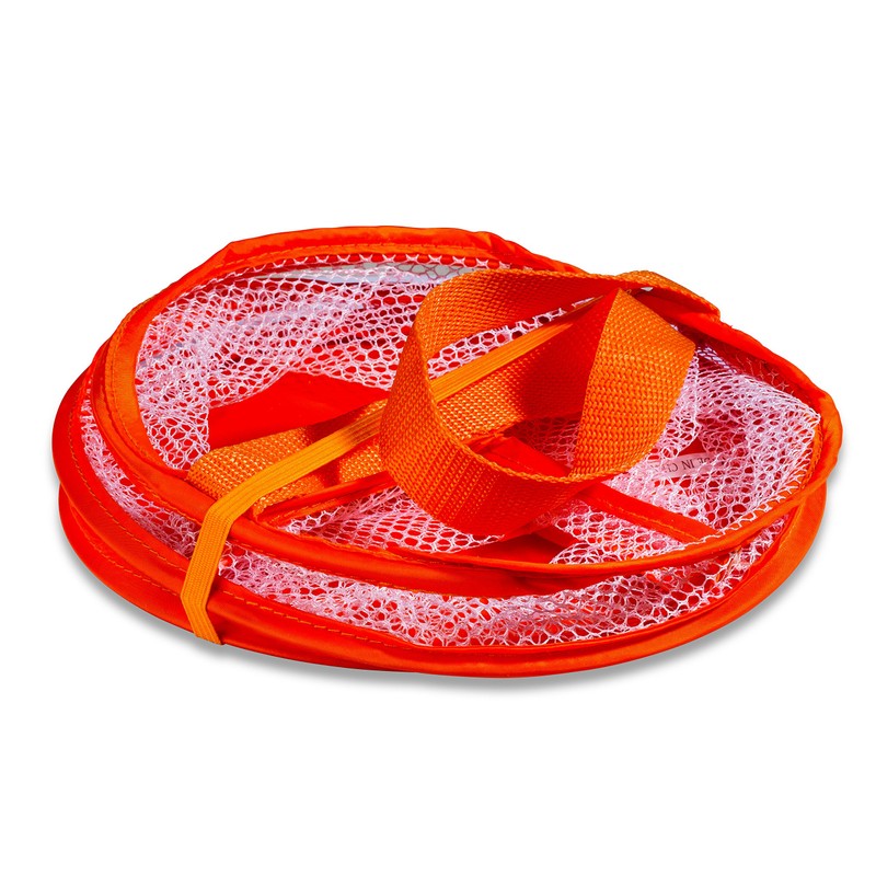 Foldable Shower Caddy - Collapsible, Portable, Drainage Hole, Carry Handle,