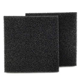 Hipanda Filter Foam Sponges, Bio Sponge Filter Media Pad, Cut-to-Size Foam for Aquarium Fish Tank (9" x 9" x 1",2pcs)