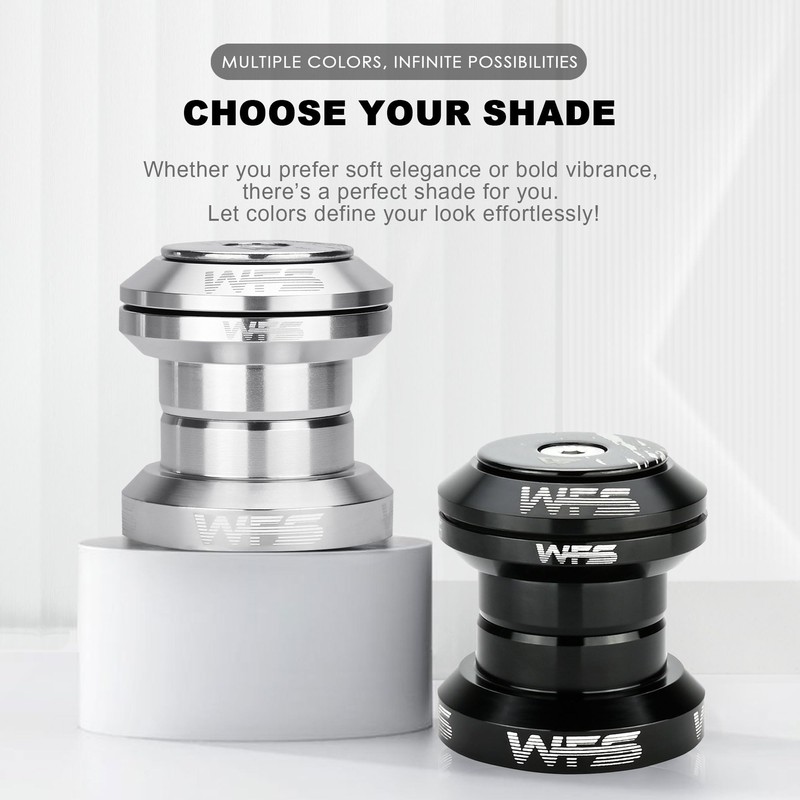 WFS NV.37 1-1/8 inch CNC Threadless MTB Road Headset with