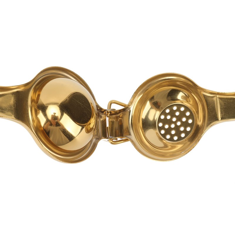 Lemon Squeezer, Stainless Steel Ergonomic Ultra Long Handle Hand Press,