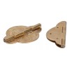 generic Bisagra Antigua De Latón Pequeña De 2 Juegos Para