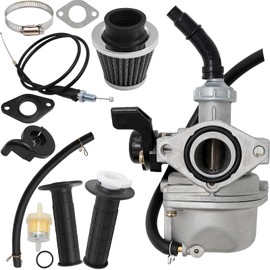 laffoonparts PZ19 Carburetor 50cc 70cc 90cc 110cc 125cc Replacement for Chinese Quad 4 Stroke ATV Replacement for TaoTao Baja Go Kart Dirt Bike Pit Bike with 35mm Air Filter