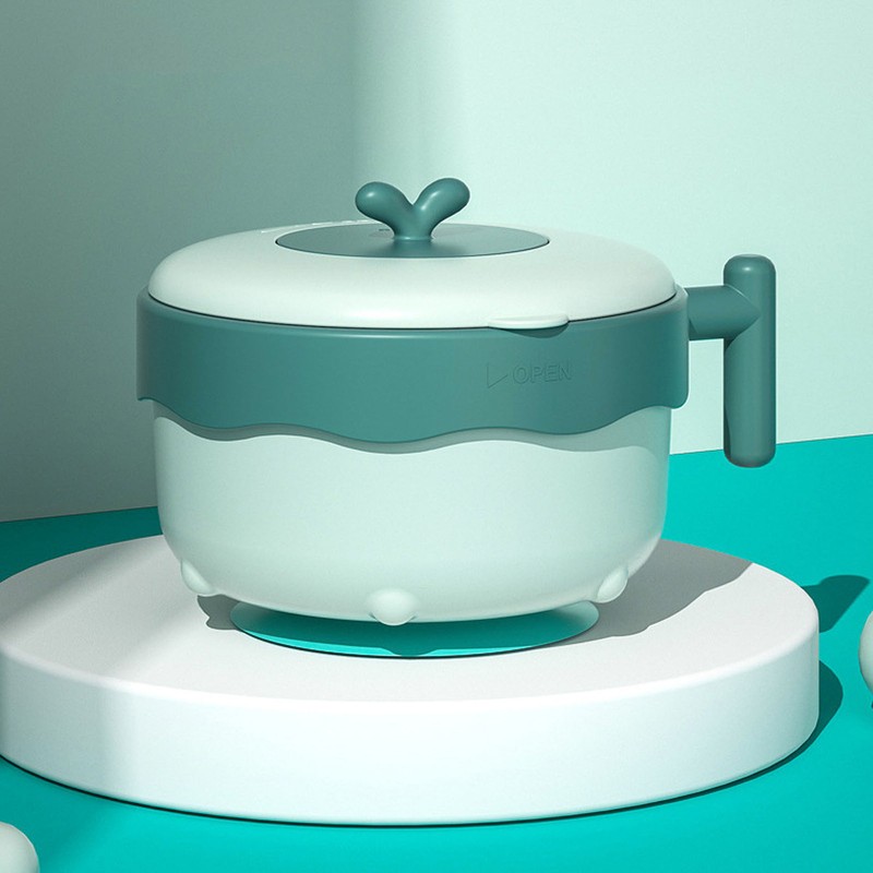 Stainless Steel Baby Feeding Bowl Heat Preservation Tableware Suction Bowl