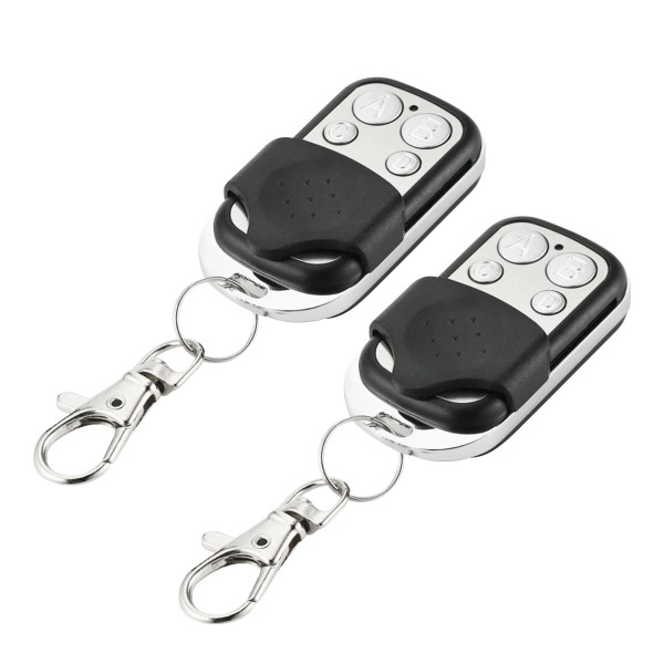 Unbranded 2Pcs 12V Universal Fixed Code 4-Button Gate Garage Opener