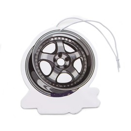 VmG-Store VmG-Store 2er Set Lufterfrischer Duftbaum Tuning frs Auto Duftspender Air Freshener Duft lustiger Anh?nger Design (144 Wheel9)