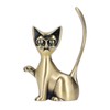 Cat God Ring Holder Cat God Design Zinc Alloy Sturdy