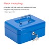 Burg Wachter Money 5020 8 Inch Cash Box - Blue