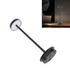 Rechargeable LED Table Lamp 2000mAh Cordless Battery Operated Metal Bedside