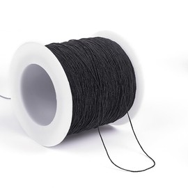 JIHUOO 300m 0.3mm Elastic Beading Cord Thread Stretch String Cord Fabric Crafting String Rope Craft Strap for Bracelet Beading