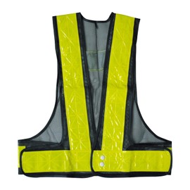 Safety Vest Safety Vest 70 mm Wide Reflective Tape Navy X yellow one size fits most