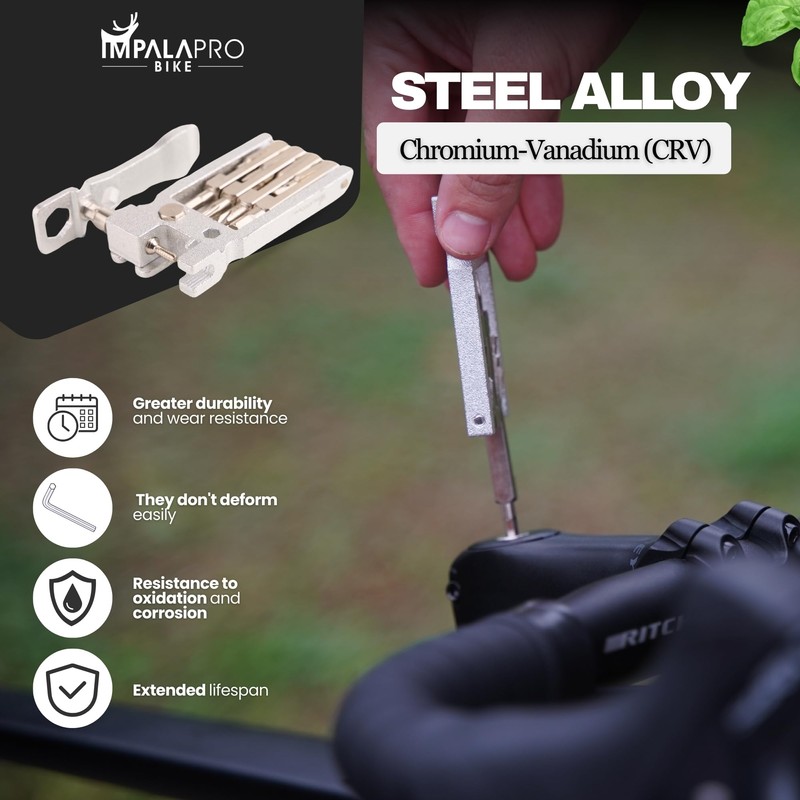 IMPALAPRO Bike Tool Kit Set 20 in 1 Compact and