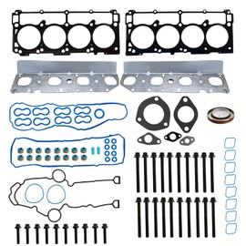 VANJING Full Cylinder Gasket Set with Head Bolts Compatible with Dodge Challenger Charger Durango/Chrysler 300/ Ram 1500 2500 3500/ Grand Cherokee 5.7L V8 Replacement for HS26423PT TCS46169 ES72200