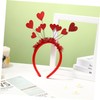 Beavorty Stylish Heart Shape Headband Bows Hair Accessory Stretchy for