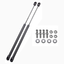 WBOY Qty (2) C16-23994 Universal 16" 55Lbs/249N Camper Shell Truck Cab Topper Gas Shock Strut for ATC, Snugtop, Leer are Topper Equipment Storage Box Lid C1623994 (16"/55lb)