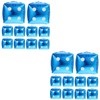 Alipis 2sets Cube Dice Balloons Theme Party Decorations Aluminum Foil