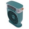 Portable Humidifier Fan with Timer Alarm Function Adjustable 600ml USB