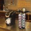 BLACKSMITH FAMILY Black Coffee Pod Holder Carousel For 40 K