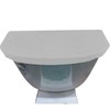 Madeals Velvet Toilet Tank Lid Cover Fabric Cover for A