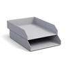 Bigso Hakan Set of 2 Letter Trays for Desk, Stackable