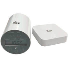 Hom-io Thermostat kit with gateway and 1 heating valve.