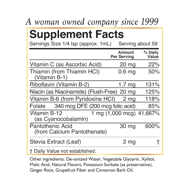 Cocó March N.M.D Liquid Vitamin B Complex with B1, B2,