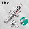 Door Lock Bolt,Stainless Steel Door Latch,5 inch Heavy Duty Door